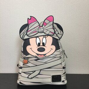 PRELOVED RARE Loungefly Minnie Mummy BackPack BAG080